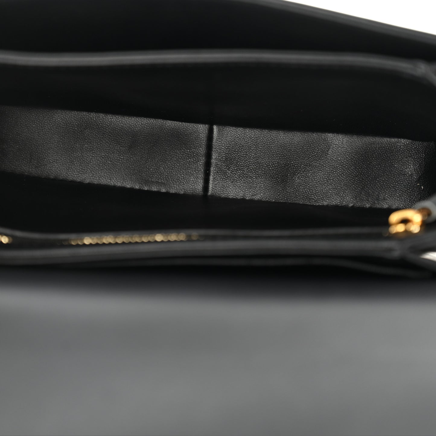 Shiny Calfskin Teen Triomphe Black