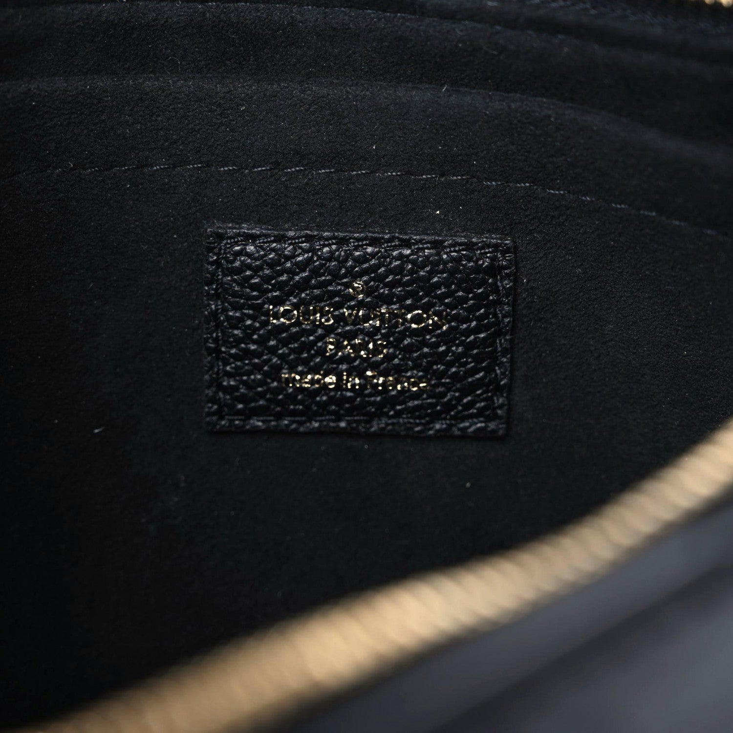 Louis Vuitton Empreinte Monogram Giant Multi Pochette Accessories Black 7 of 10