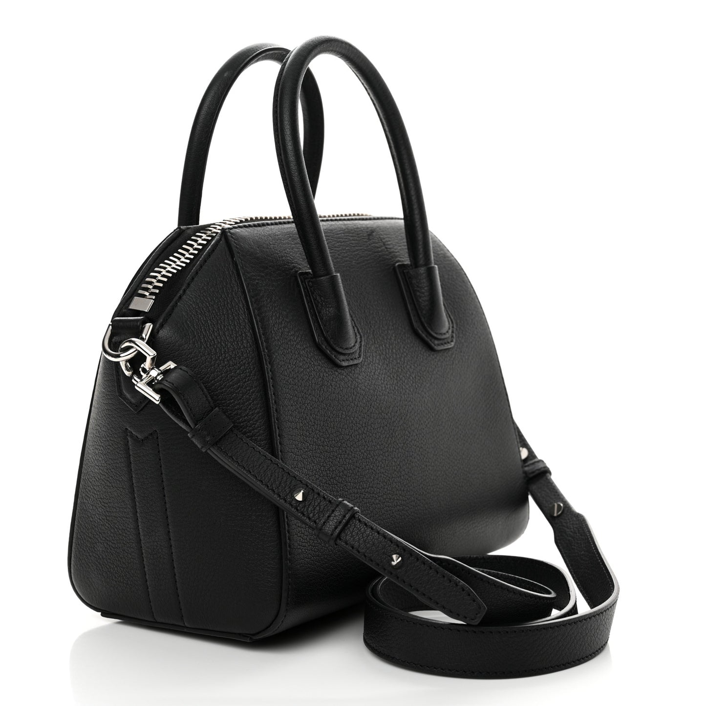 Sugar Goatskin Mini Antigona Black