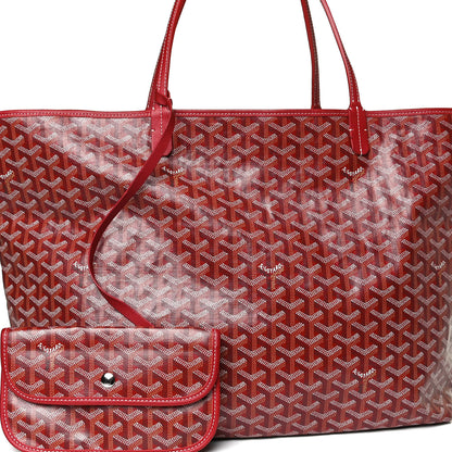 Goyard Goyardine Saint Louis GM Red 7 of 13