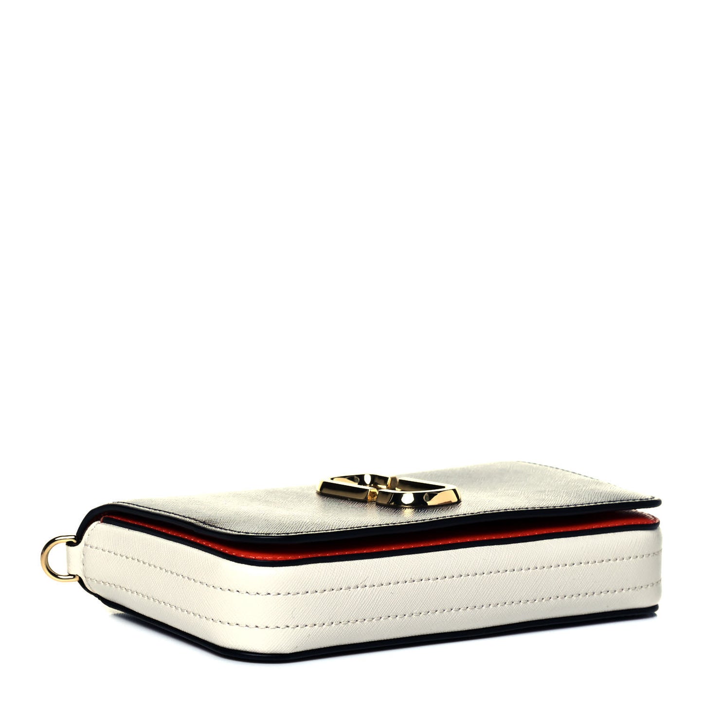 Saffiano Snapshot Wallet On Chain Bag Cylinder Grey Multi