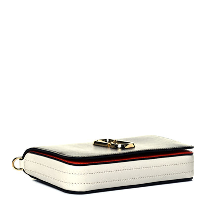 Marc Jacobs Saffiano Snapshot Wallet On Chain Bag Cylinder Grey Multi 5 of 10
