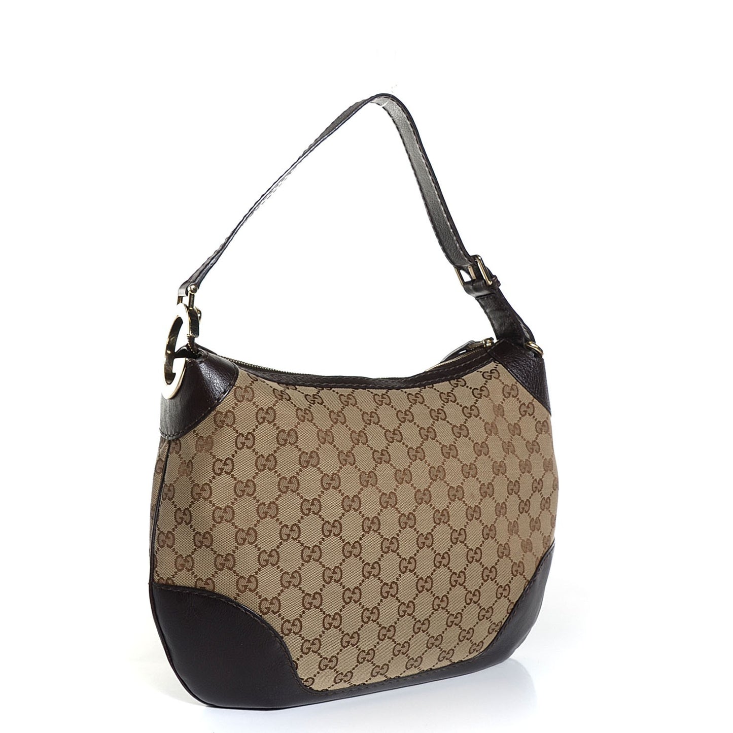 Monogram Charlotte Medium Hobo Brown