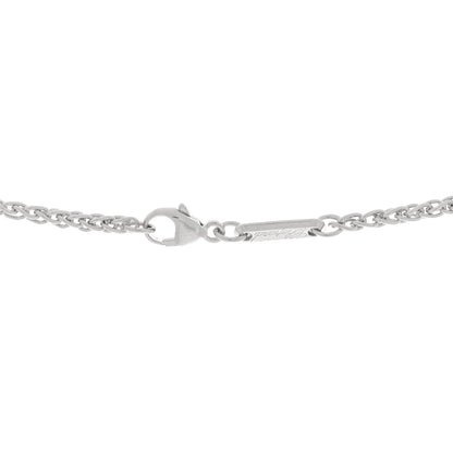 Chopard 18K White Gold Diamond Happy Diamonds Icons Pendant Necklace 3 of 3