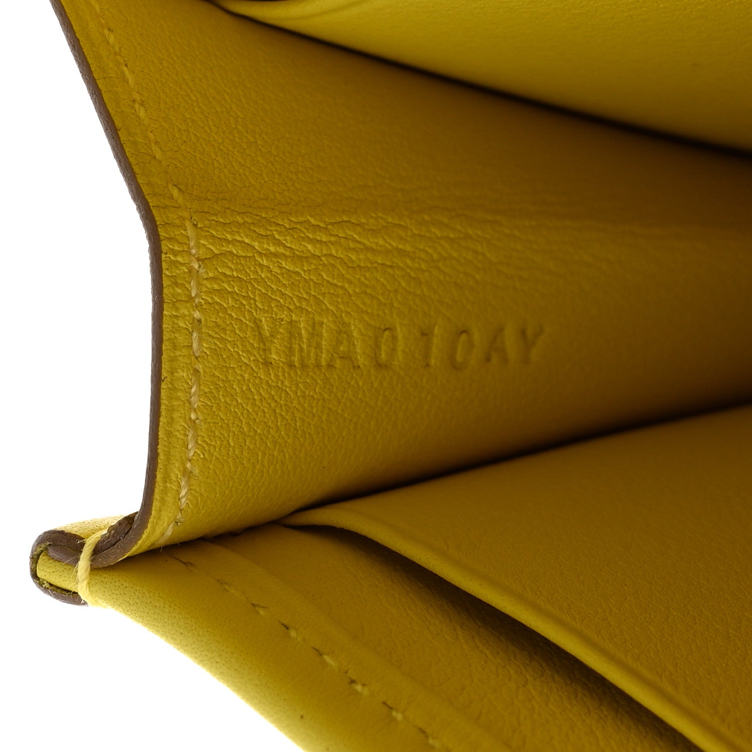 Hermes Swift Verso Jige Duo Clutch Lime Biscuit 8 of 8