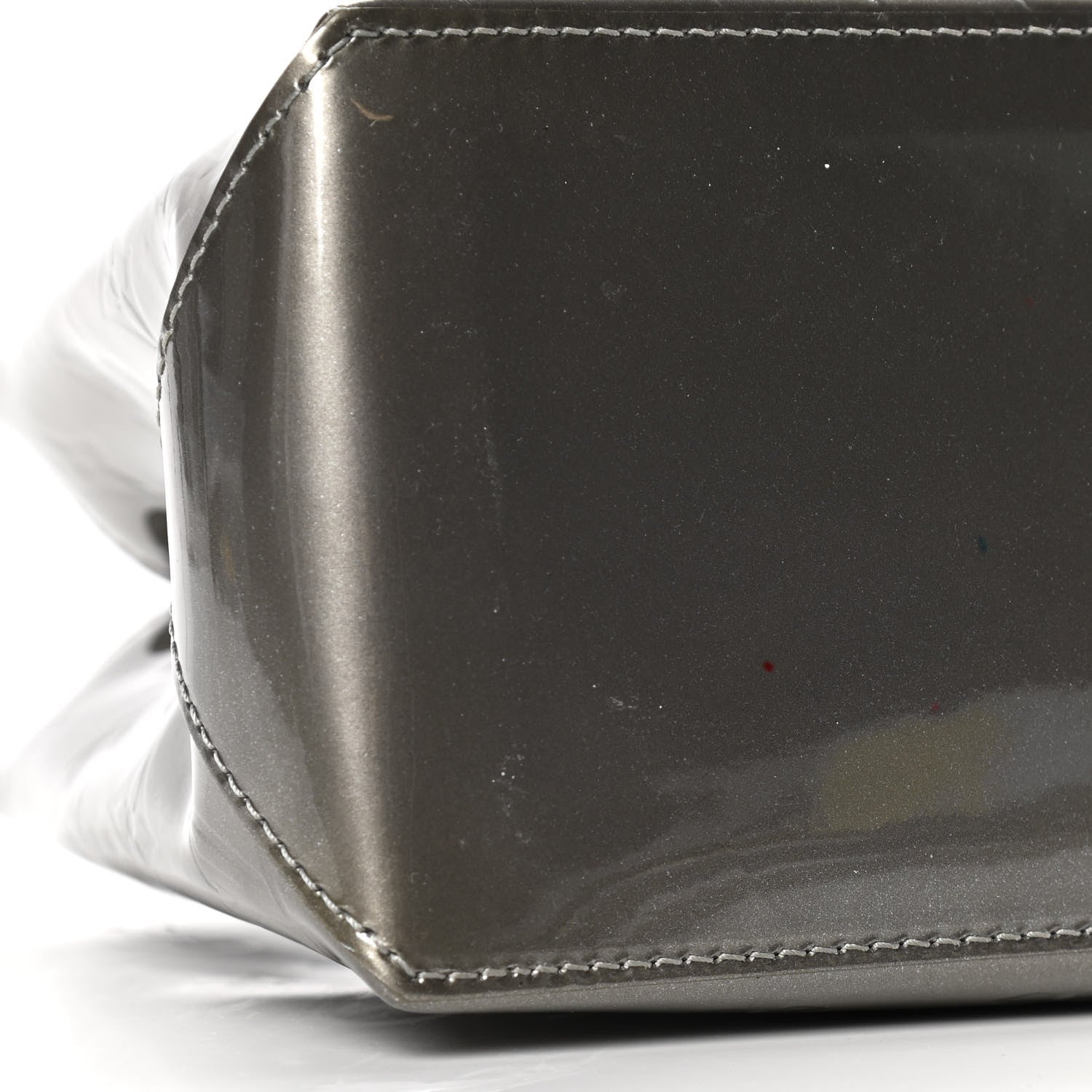Louis Vuitton Vernis Wilshire PM Gris Art Deco 6 of 6