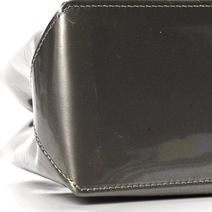Louis Vuitton Vernis Wilshire PM Gris Art Deco 6 of 6