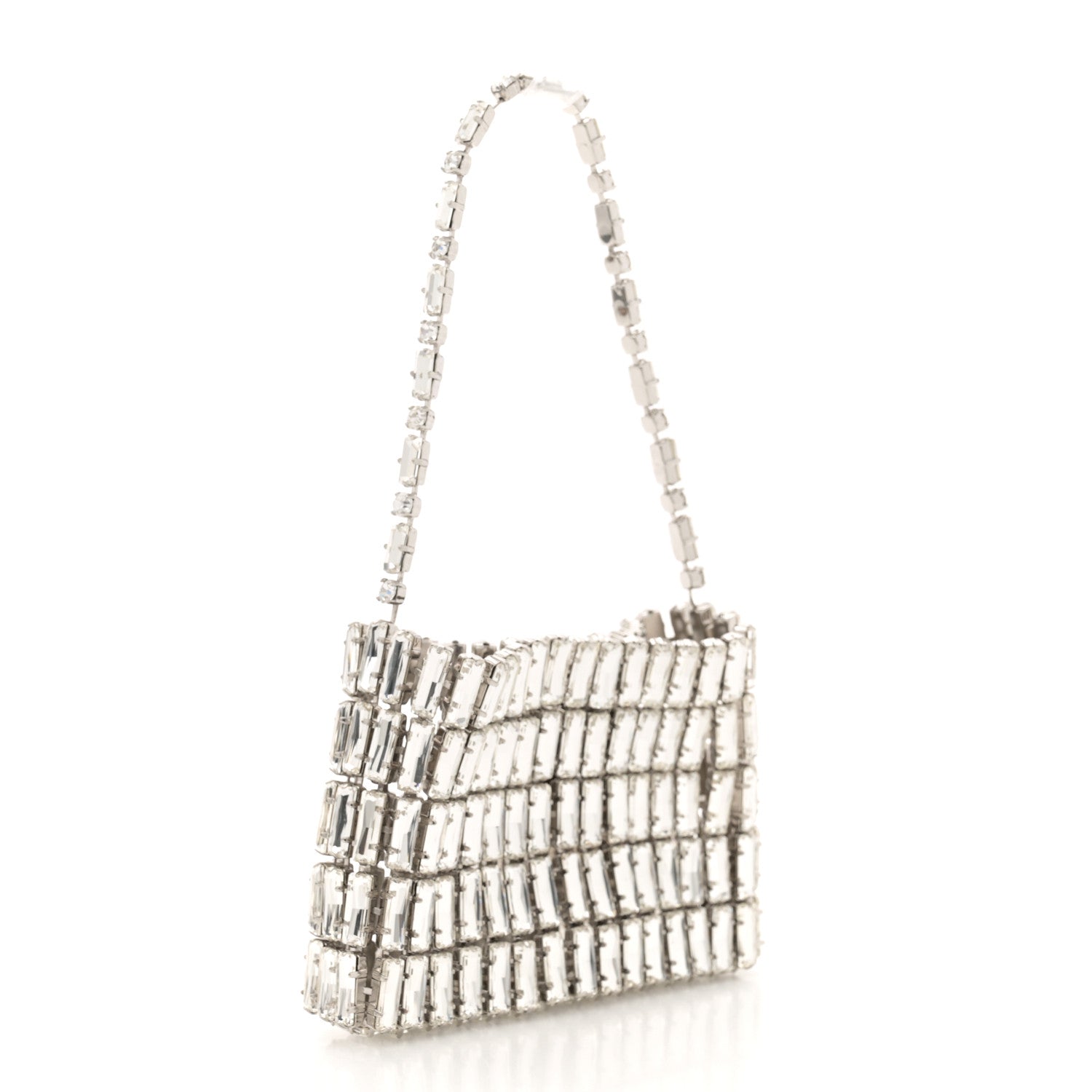 Saint Laurent Crystal Micro Evening Bag Mirror 3 of 9