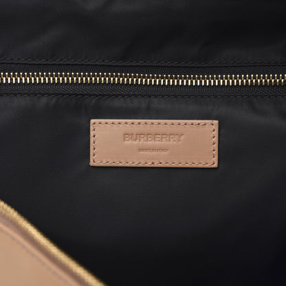Burberry Coated Canvas Horseferry Print Extra Large Bum Bag Beige 6 of 8