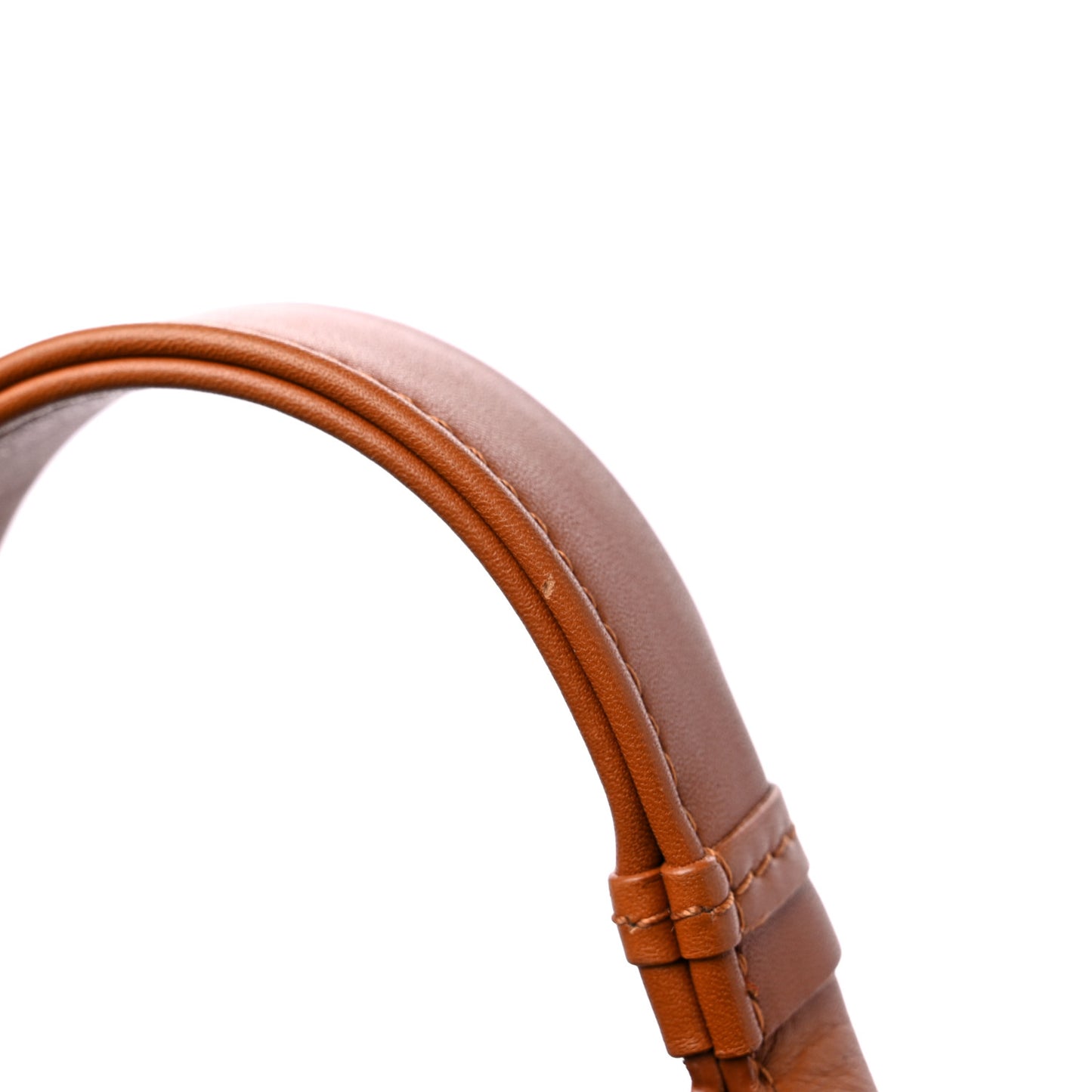 Calfskin Small Woody Tote Caramel