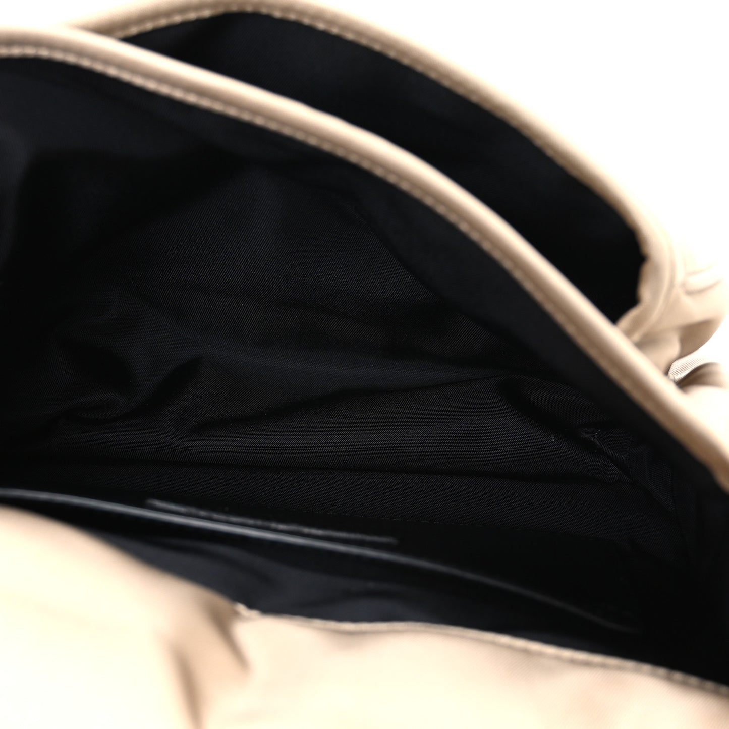 Econyl Nylon Small Niki Messenger Gray Hay