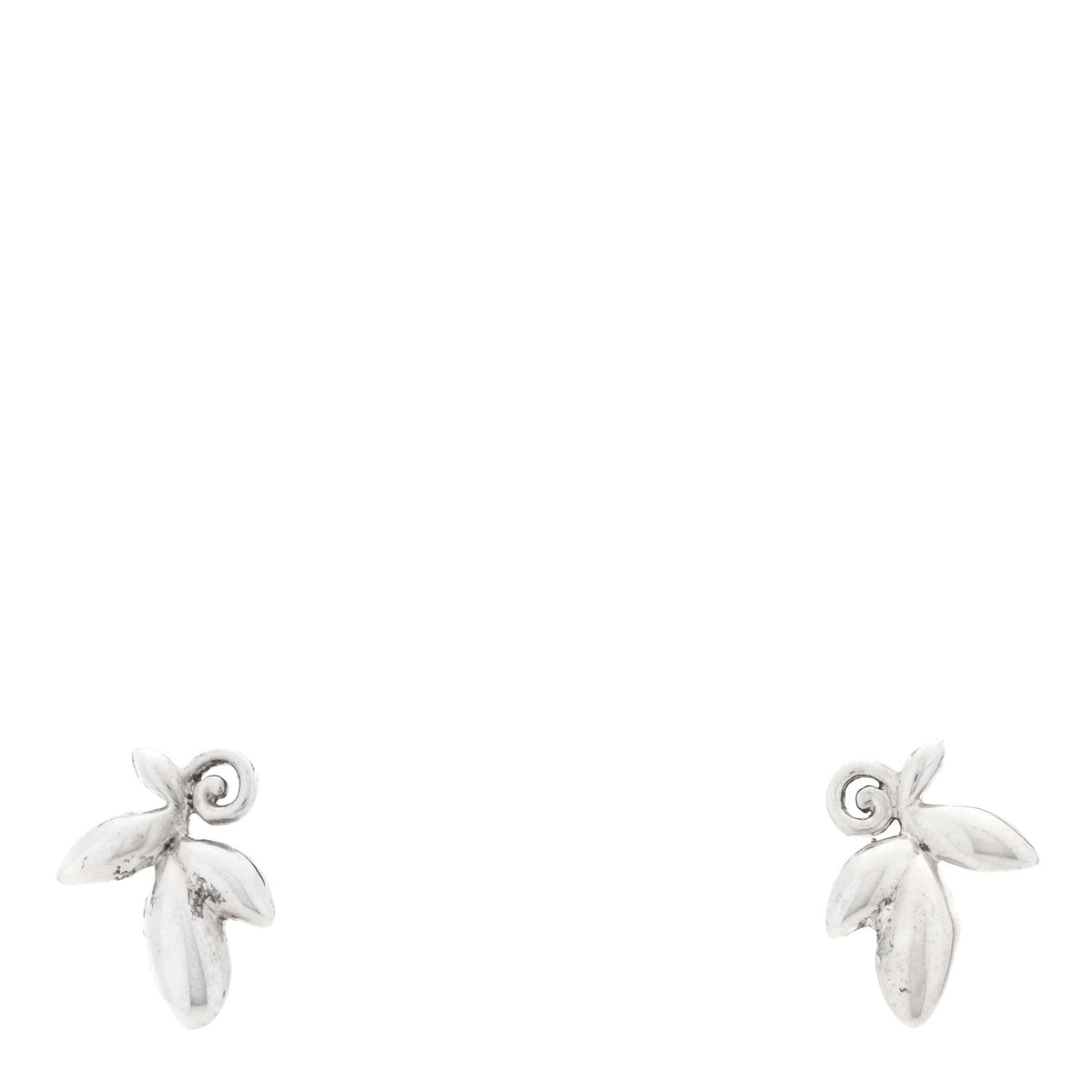 Sterling Silver Paloma Picasso Olive Leaf Earrings