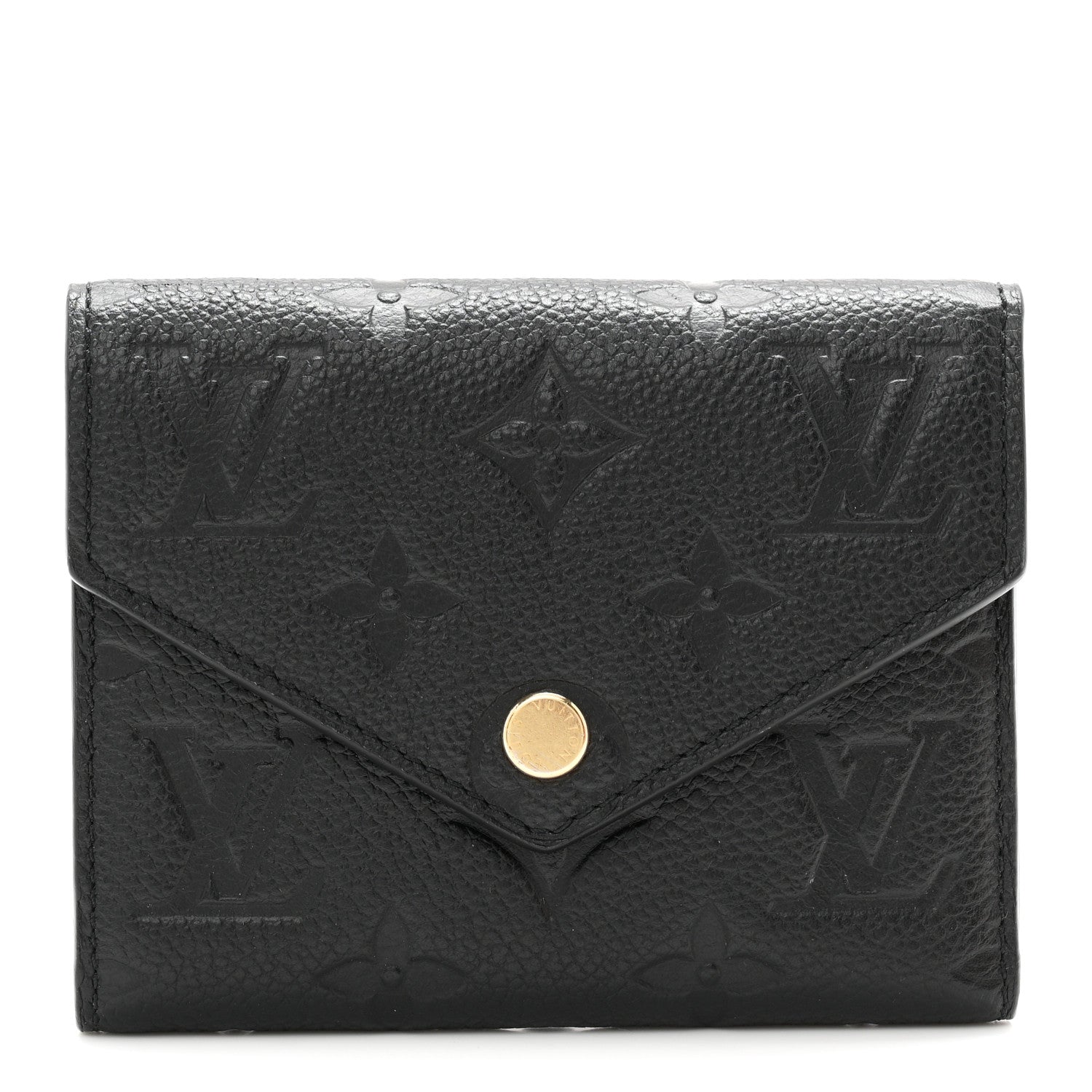 Louis Vuitton Empreinte Victorine Wallet Black 1 of 7
