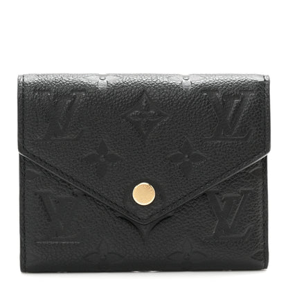 Louis Vuitton Empreinte Victorine Wallet Black 1 of 7