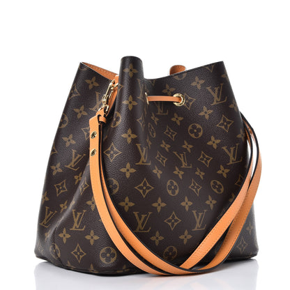 Louis Vuitton Monogram Neonoe MM Safran 3 of 8