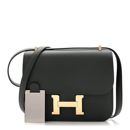 Hermes Epsom Constance 18 Vert Fonce 3 of 13