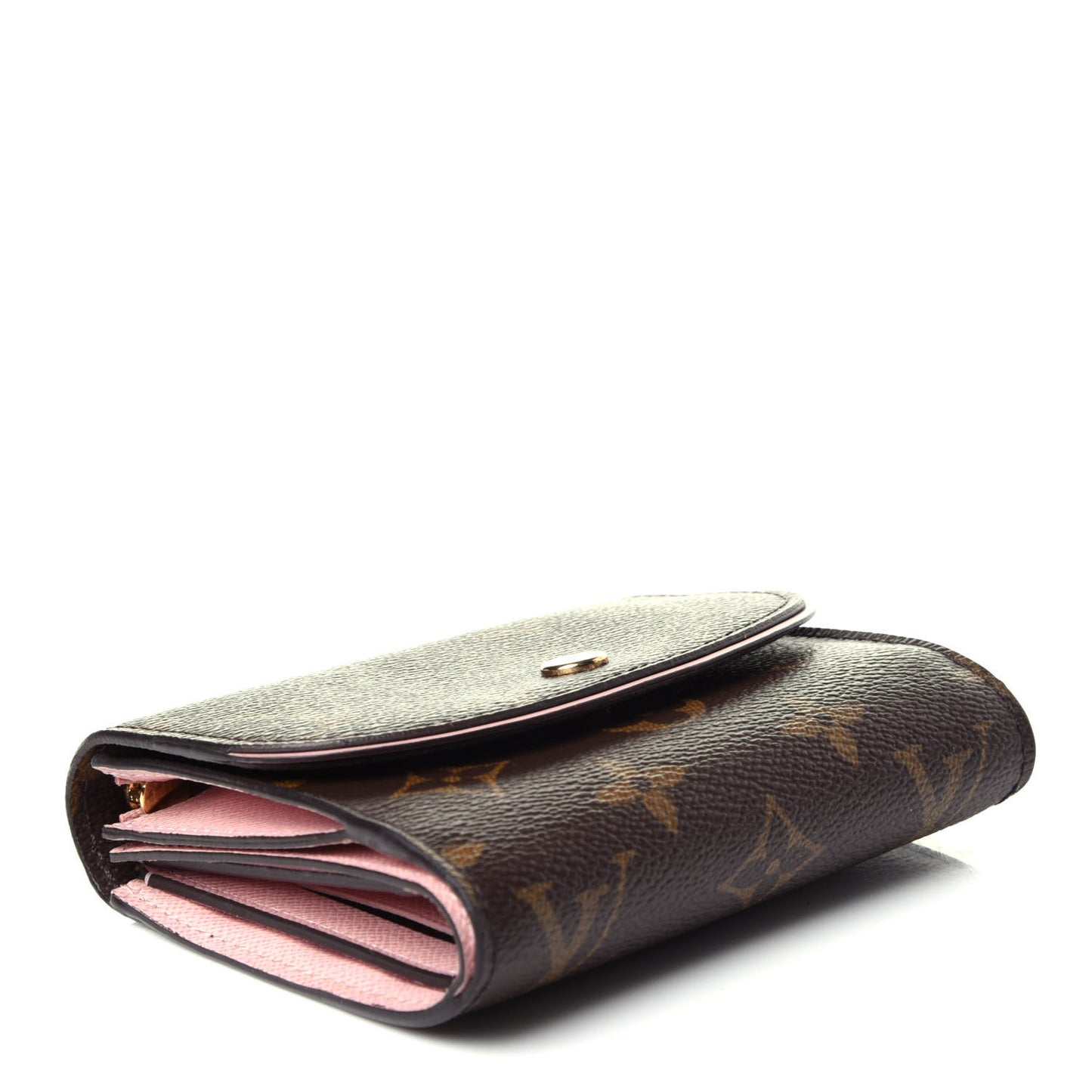 Monogram Ariane Compact Wallet Rose Ballerine