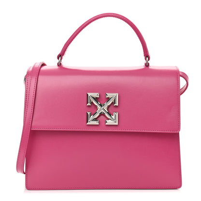 Off-White Calfskin 2.8 Jitney Bag Fuchsia 1 of 9