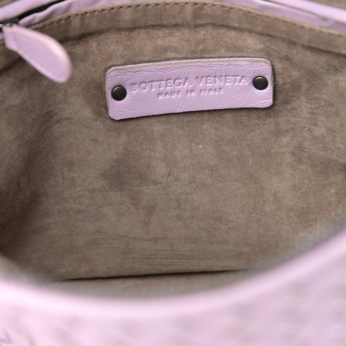 Nappa Intrecciato Pillow Crossbody Messenger Parme
