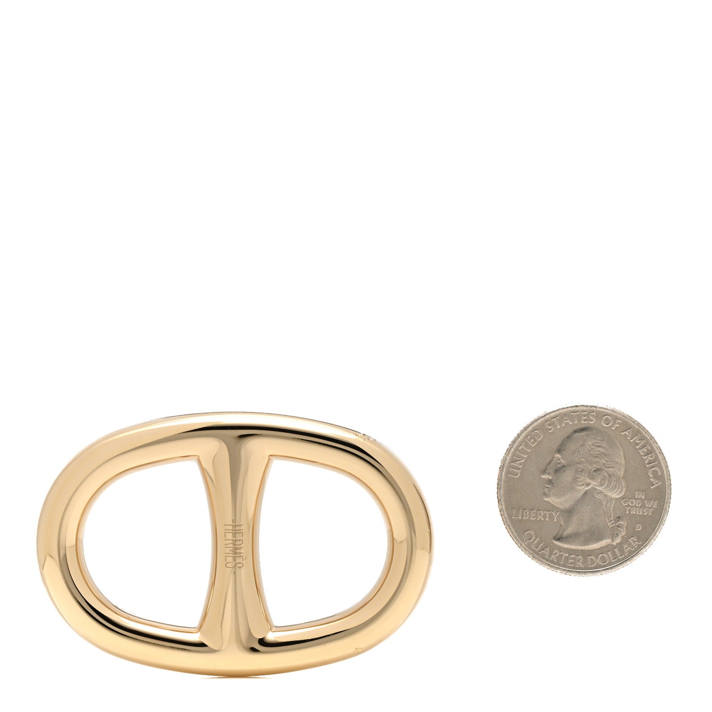 Permabrass Chaine D'Ancre Scarf Ring