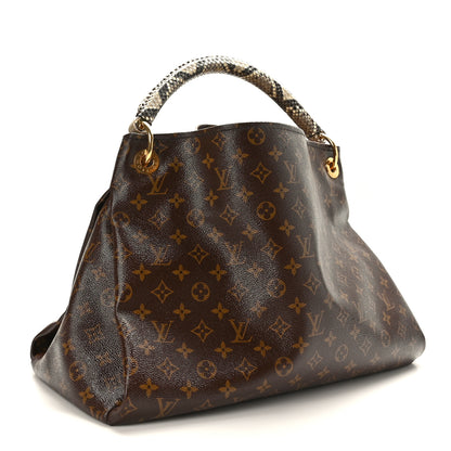 Louis Vuitton Snakeskin Monogram Artsy MM 3 of 8