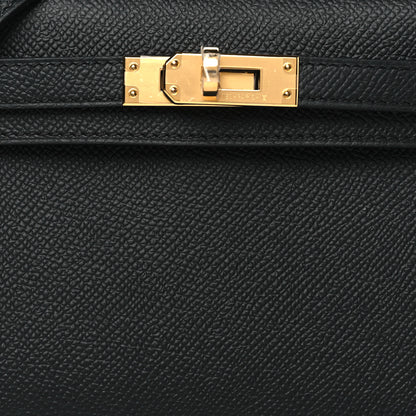 Hermes Epsom Mini Kelly Sellier 20 Black 8 of 11