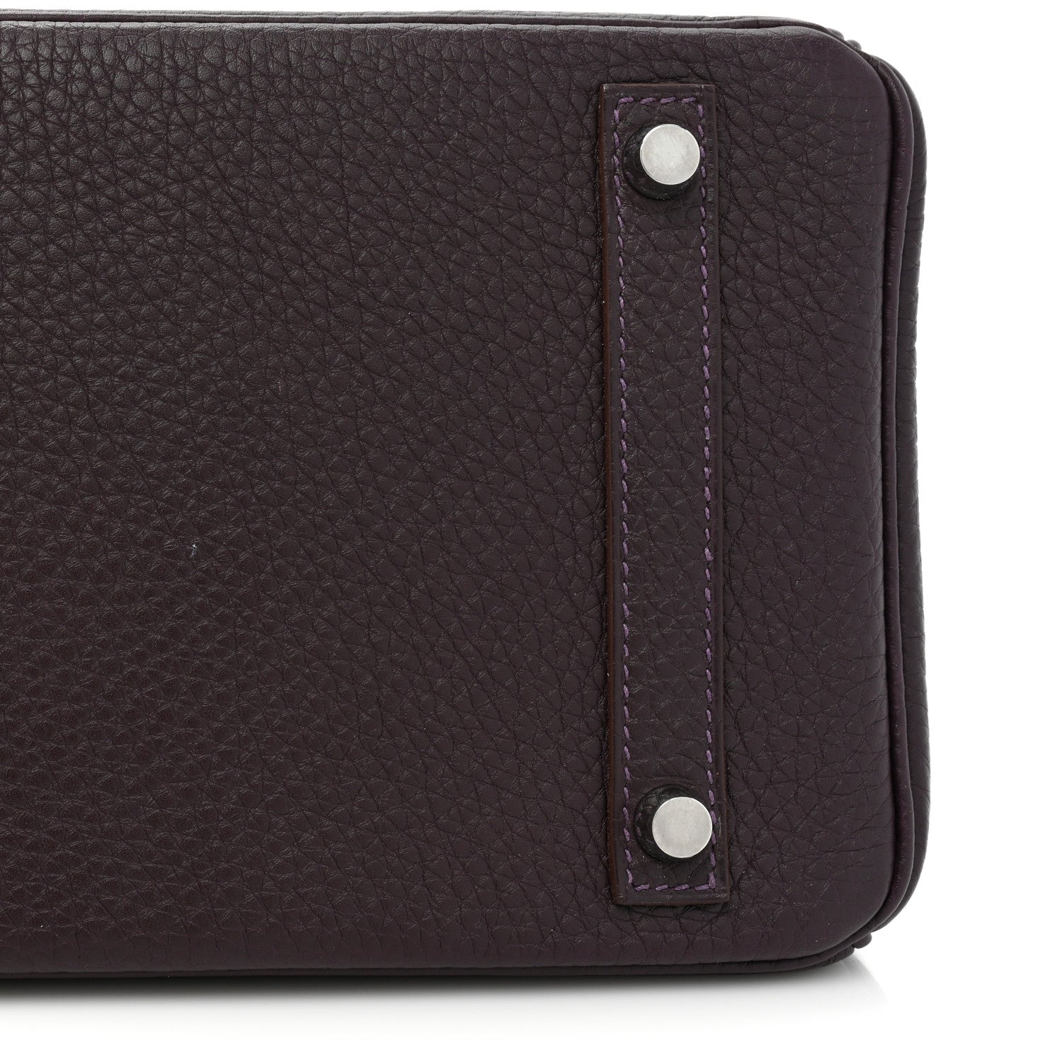 Hermes Togo BIRKIN 30 Raisin 13 of 14