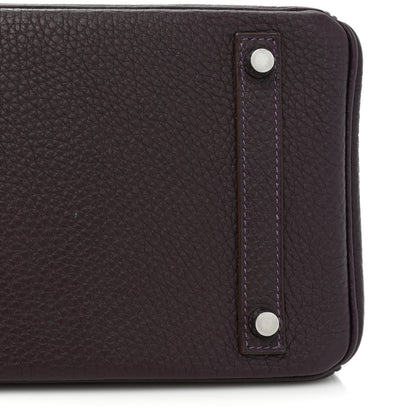 Hermes Togo BIRKIN 30 Raisin 13 of 14