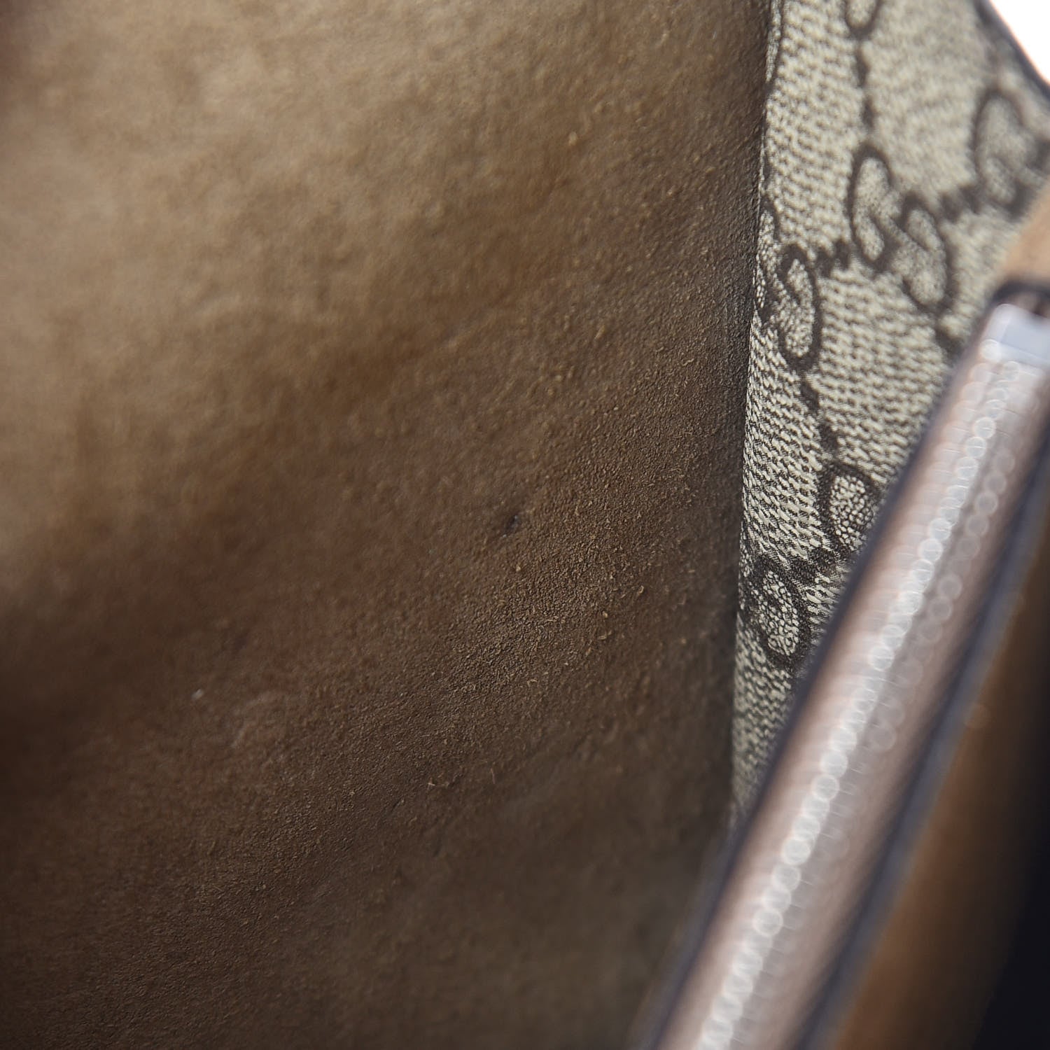 Gucci GG Supreme Monogram Small Dionysus Shoulder Bag Taupe 10 of 11