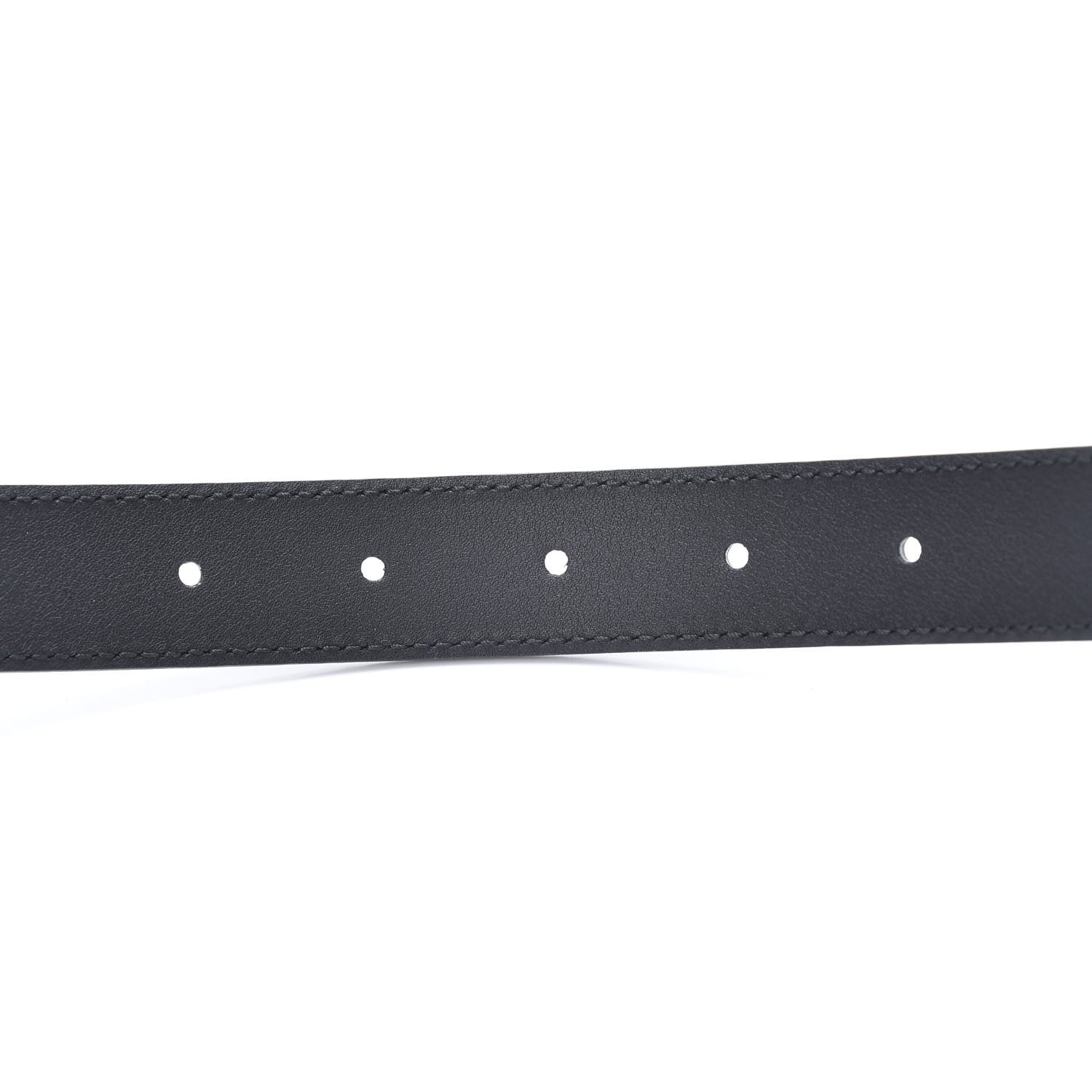 Gucci Calfskin Crystal Double G 30mm Belt 85 34 Black 5 of 5