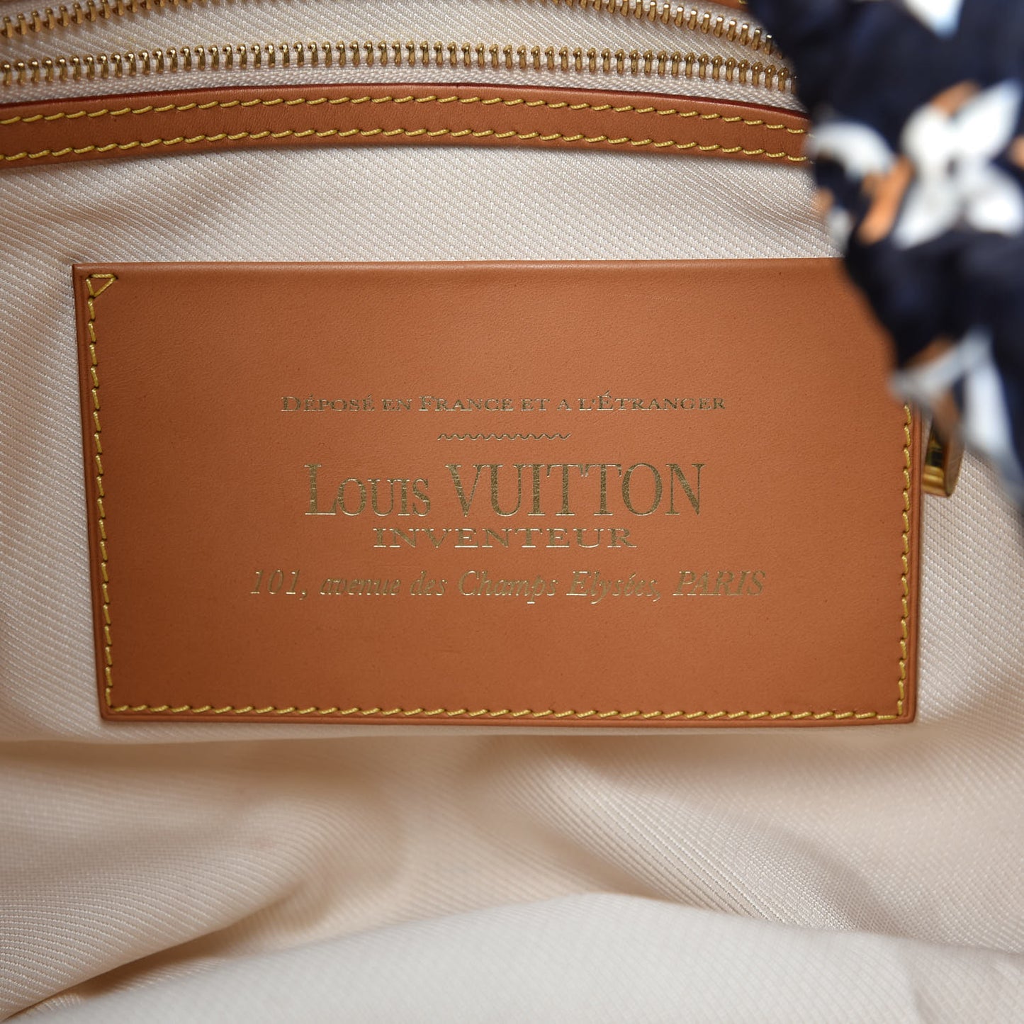Nylon Monogram Cruise Bulles GM Navy