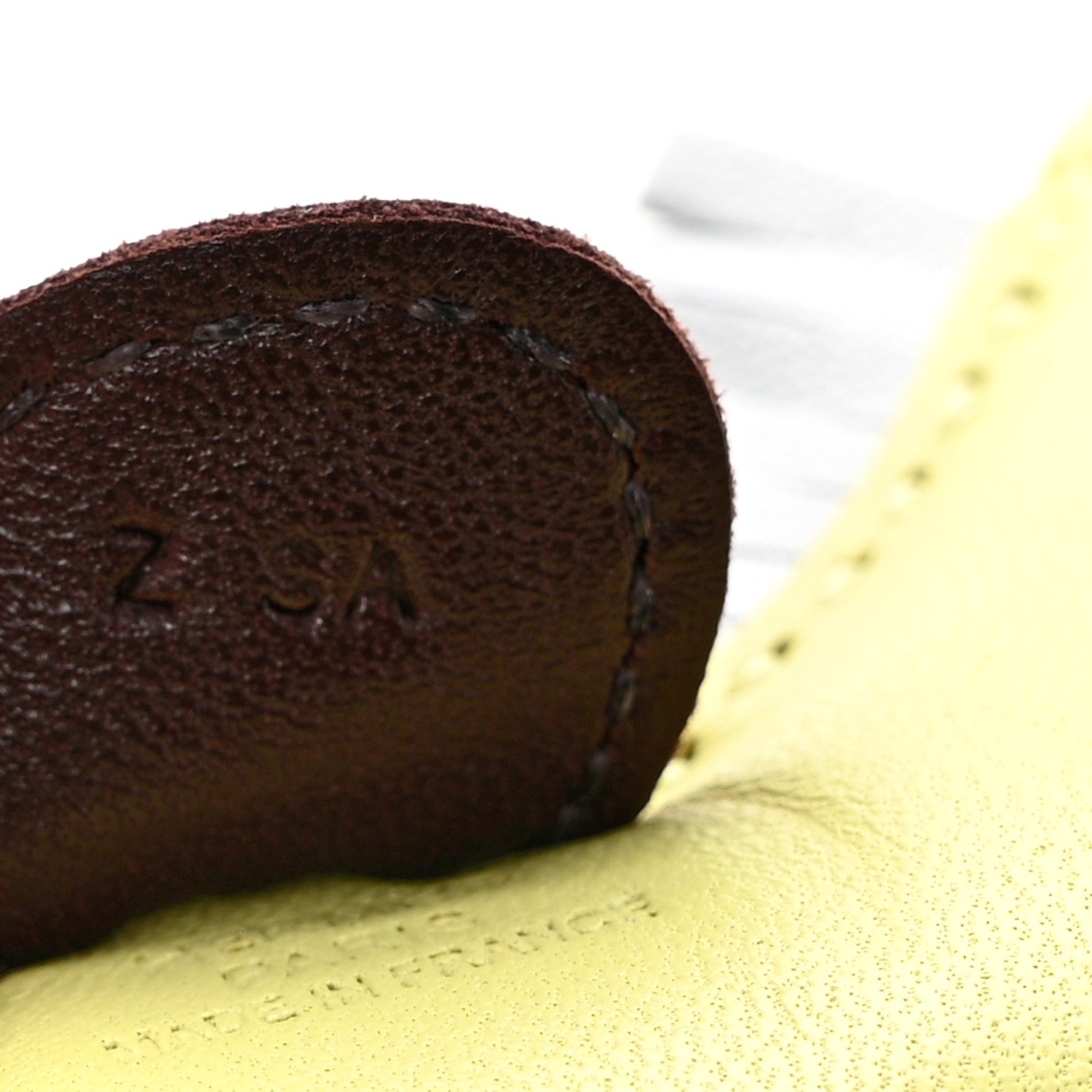 Hermes Milo Lambskin Grigri Rodeo Horse Bag Charm PM Jaune Bourgeon Bleu Brume Rouge Sellier 4 of 4