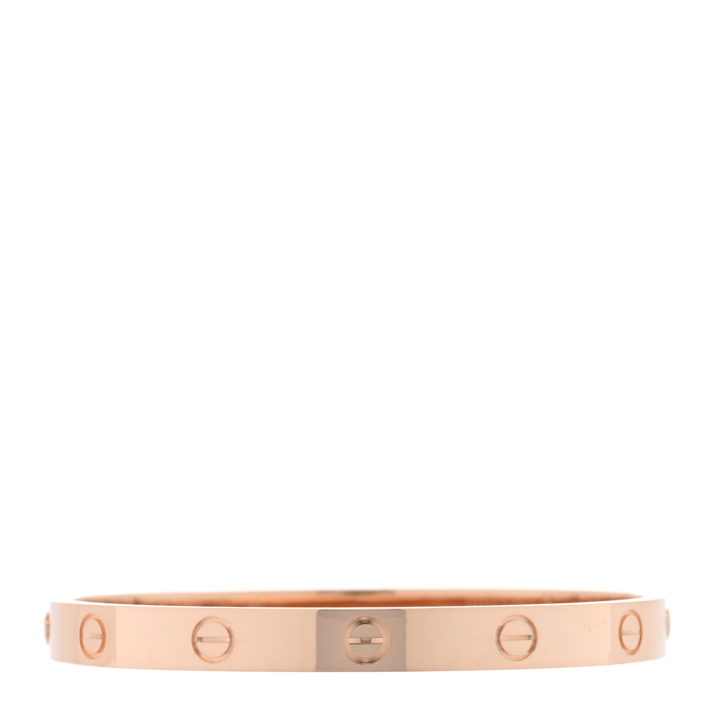18K Pink Gold LOVE Bracelet 17