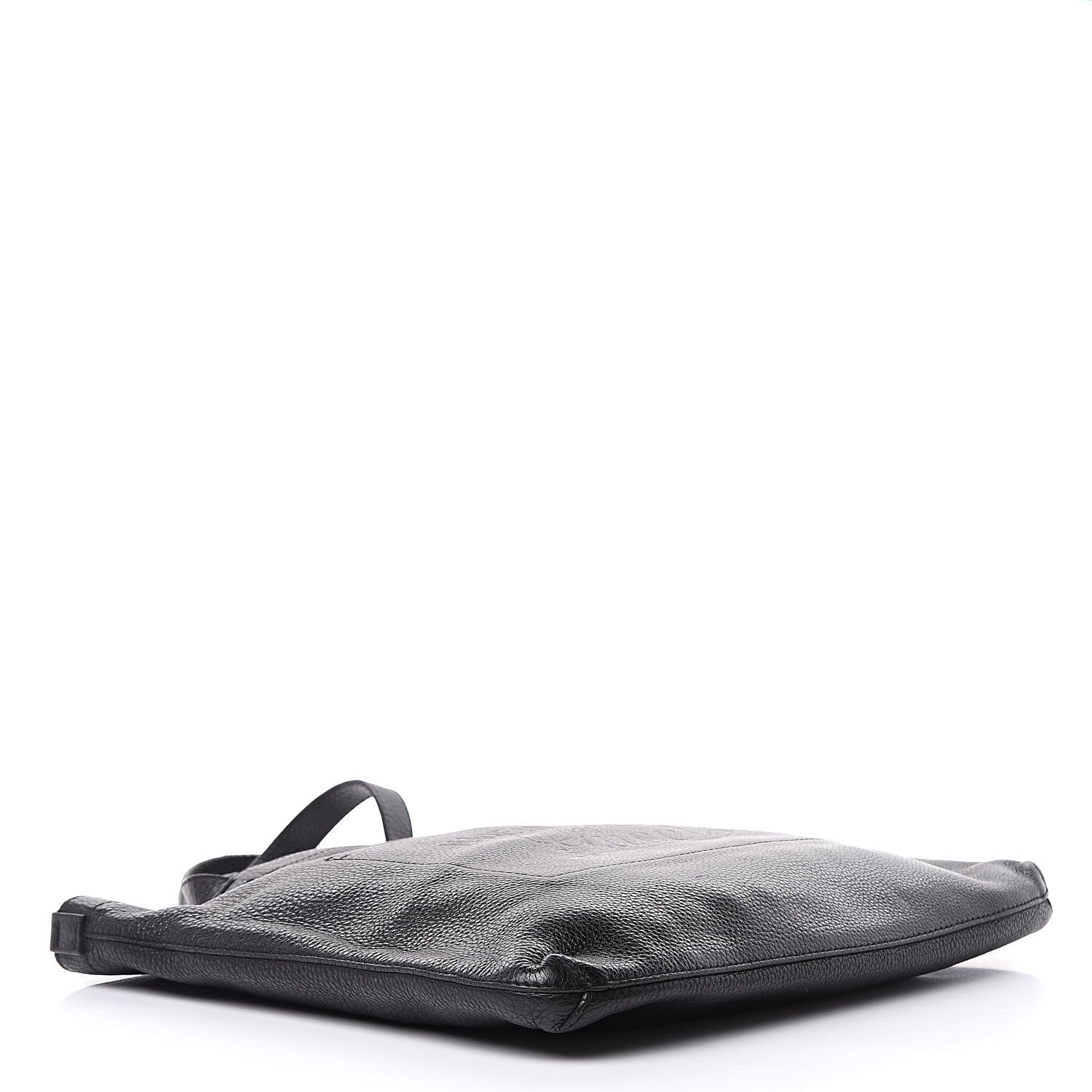 Gucci Calfskin Logo Tote Black 4 of 12