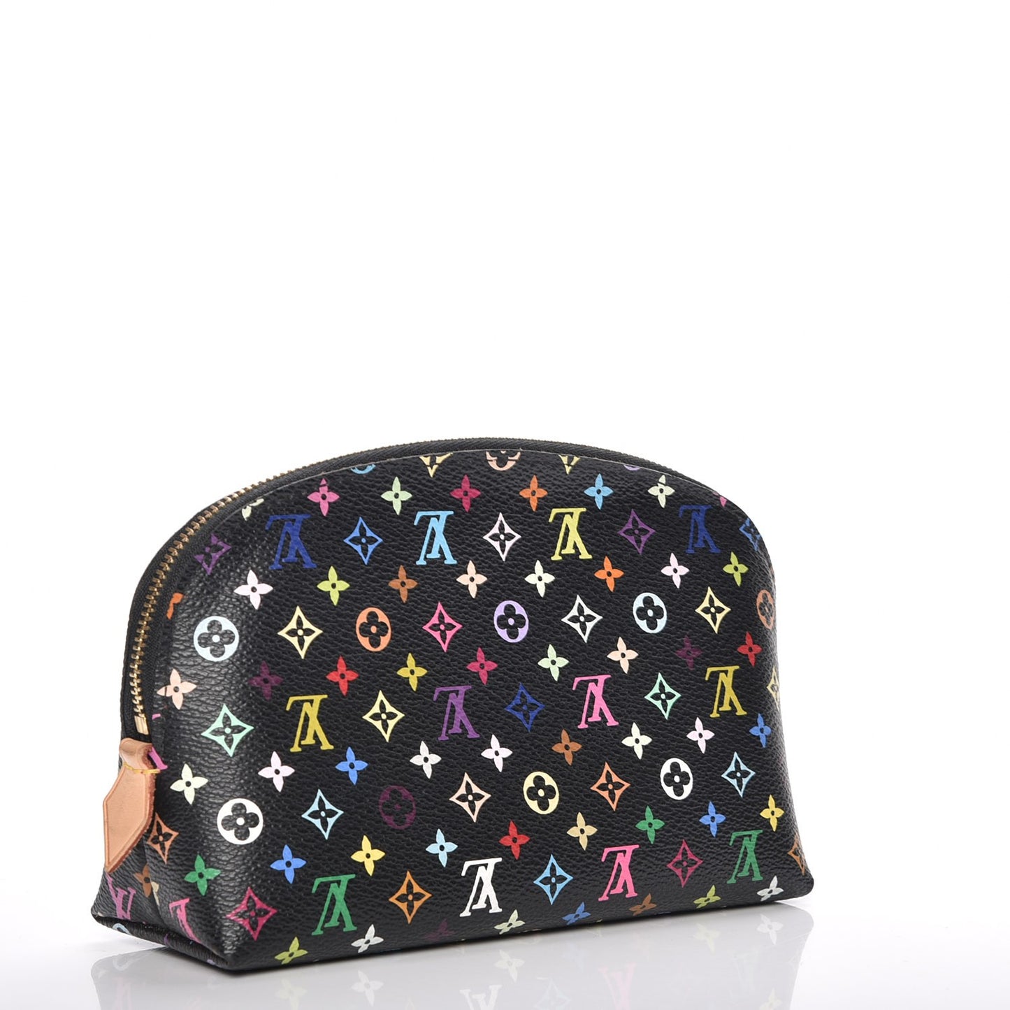 Monogram Multicolor Cosmetic Pouch Black Grenade