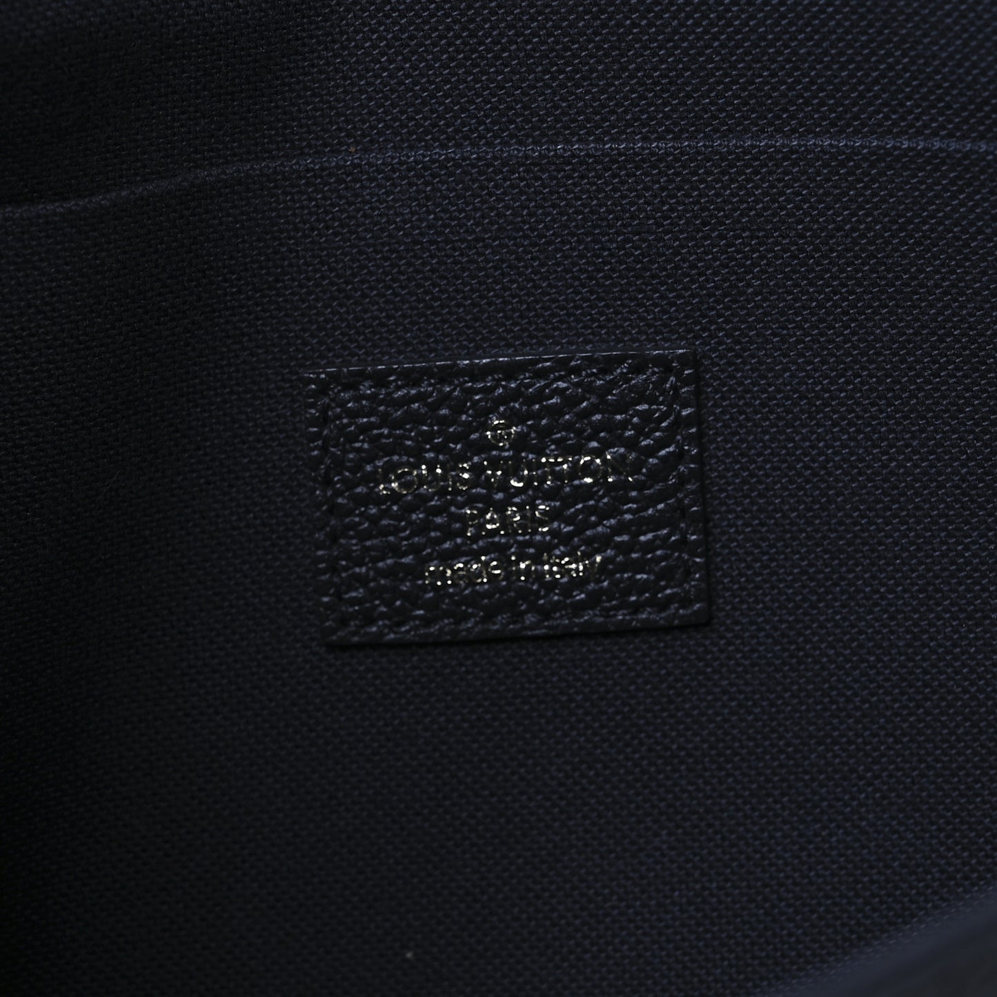 Empreinte Pochette Felicie Chain Wallet Black