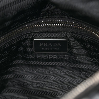 Prada Paillettes Vitello Signaux Bag Black 6 of 17