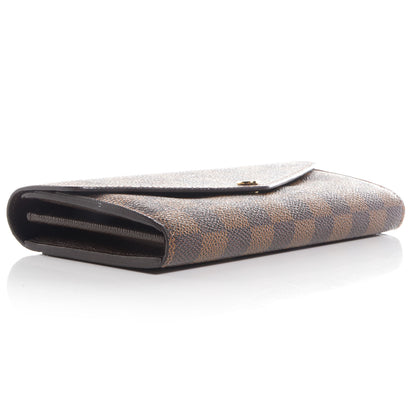 Louis Vuitton Damier Ebene Sarah Wallet 4 of 7