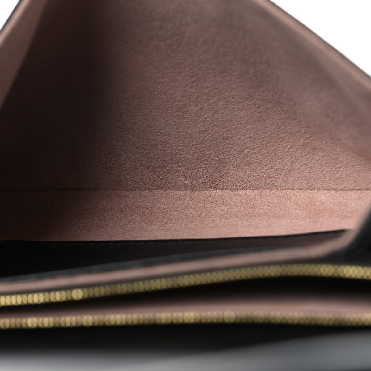 Louis Vuitton Lambskin Embossed Monogram Pochette Coussin Black 5 of 10
