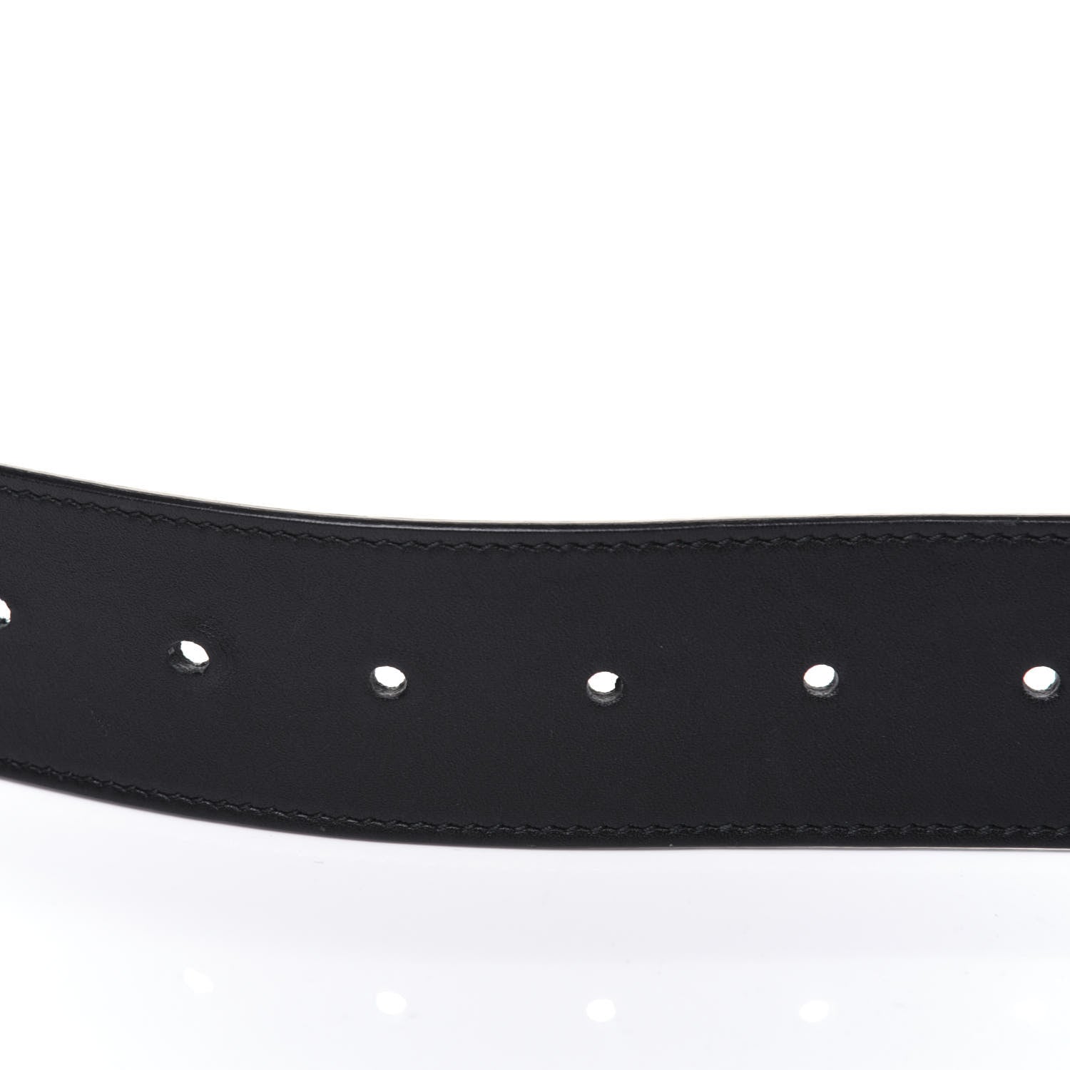 Gucci Calfskin Double G 40mm Belt 100 40 Black 5 of 10