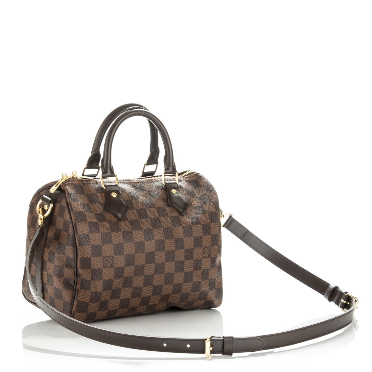 Damier Ebene Speedy Bandouliere 25