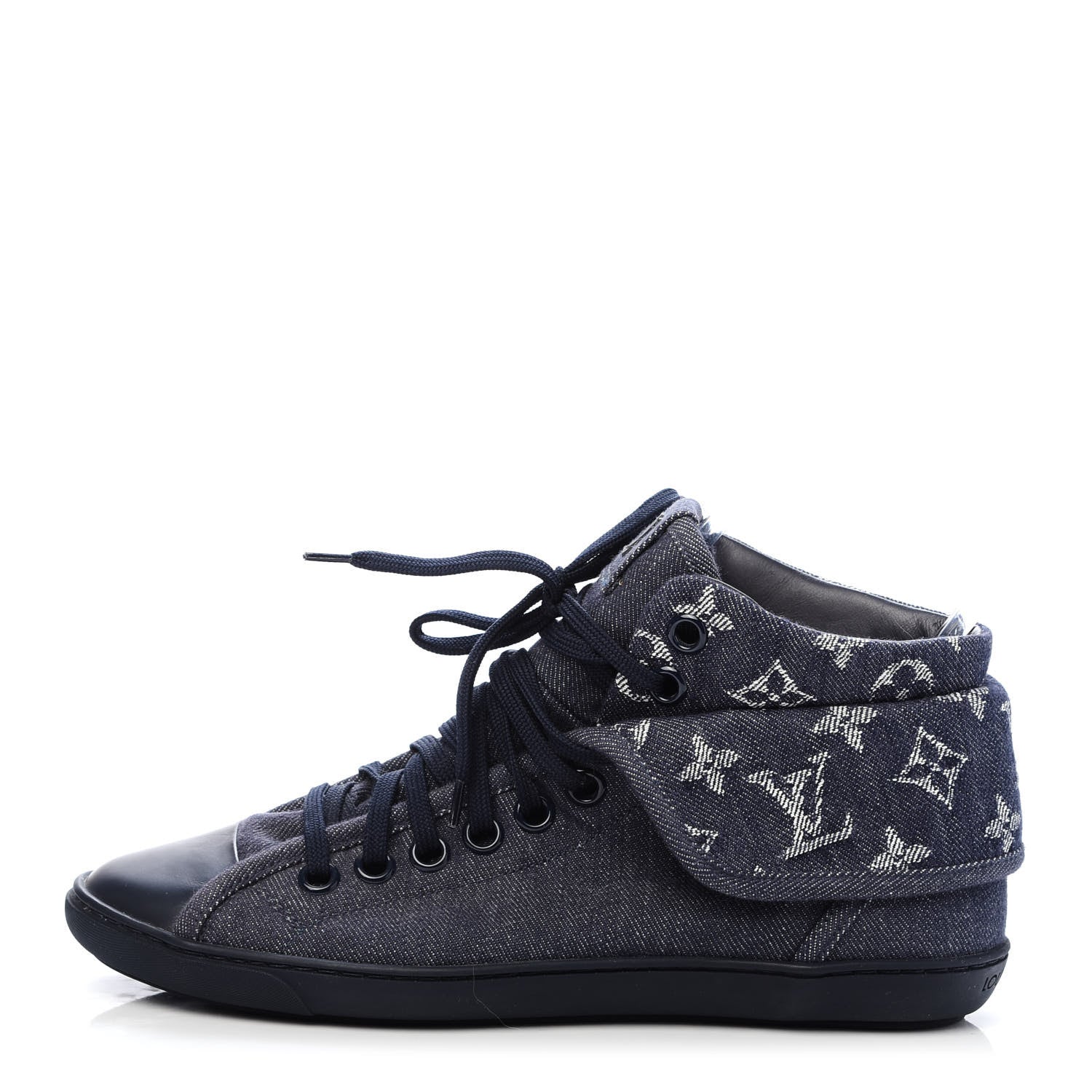 Louis Vuitton Monogram Denim Brea Sneaker 37 Blue 1 of 9