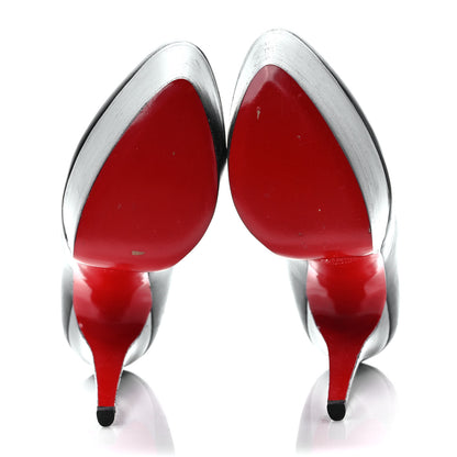 Christian Louboutin Kid Victoria 160 Pumps 39.5 Black 5 of 9