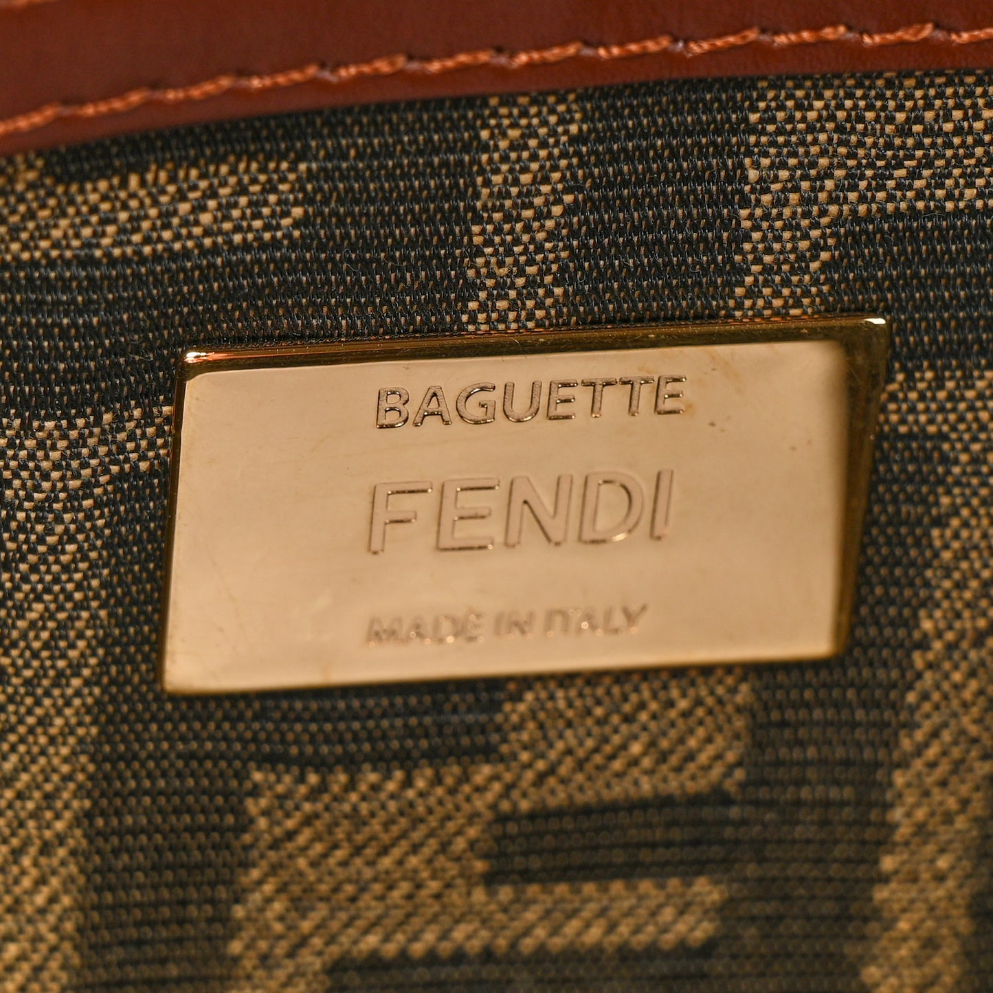 Straw Vitello King Woven Baguette Natural Ghianda