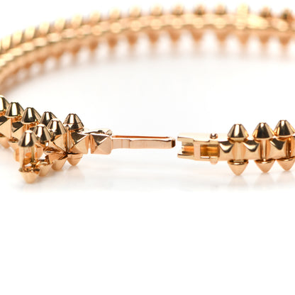 Cartier 18K Pink Gold Small Clash De Cartier Bracelet 16 5 of 7