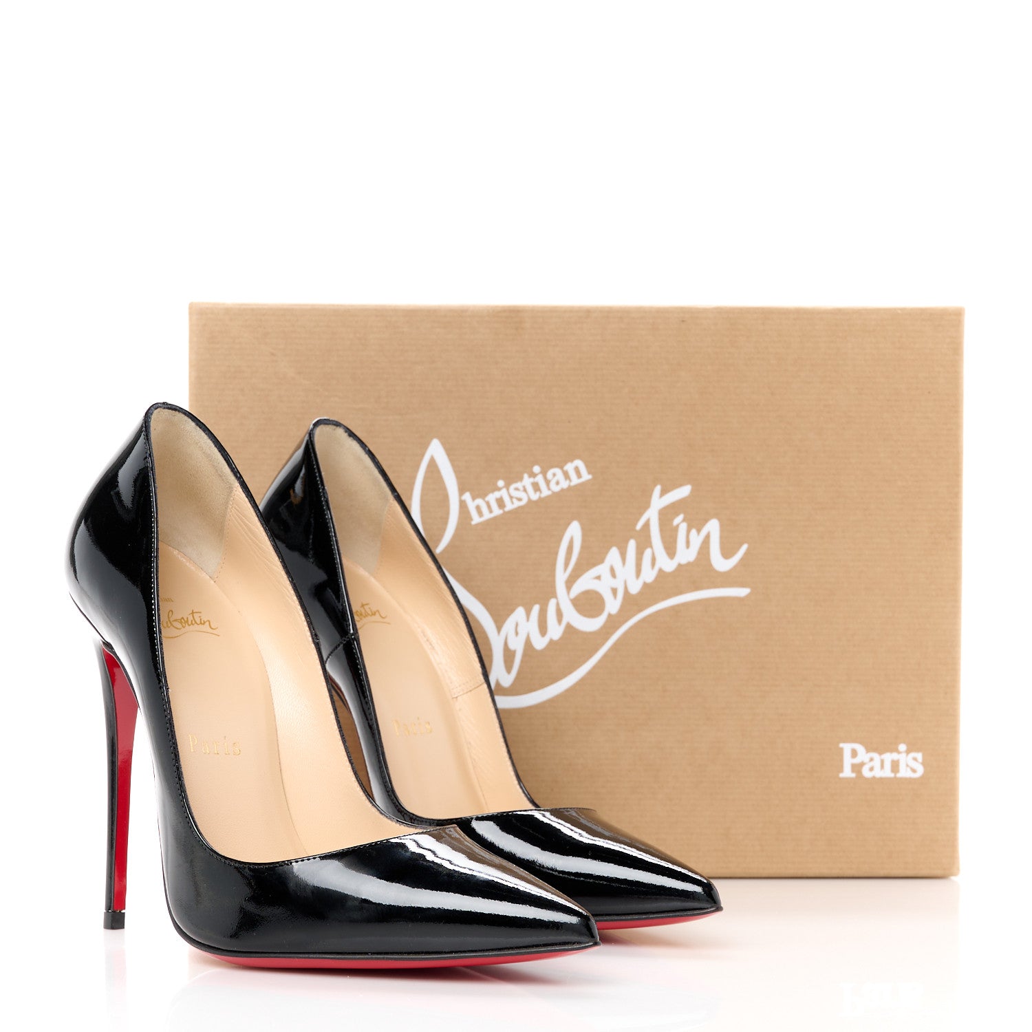 Christian Louboutin Patent So Kate 120 Pumps 36.5 Black 8 of 8