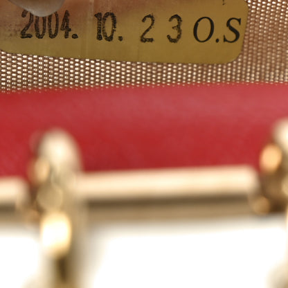Chanel Grained Calfskin CC Button Pocket Agenda Cover Red 7 of 7