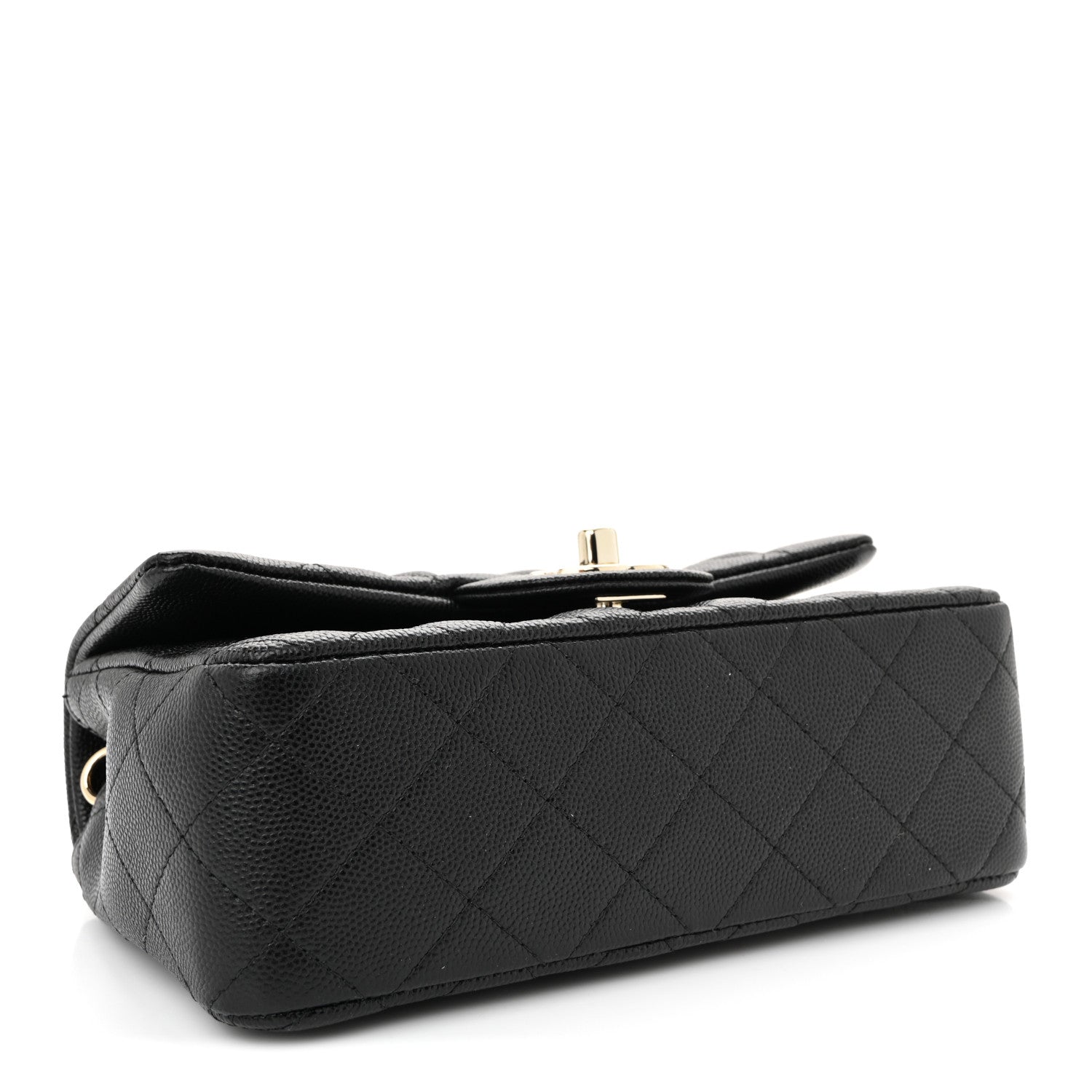 Chanel Caviar Quilted Mini Rectangular Flap Black 4 of 11