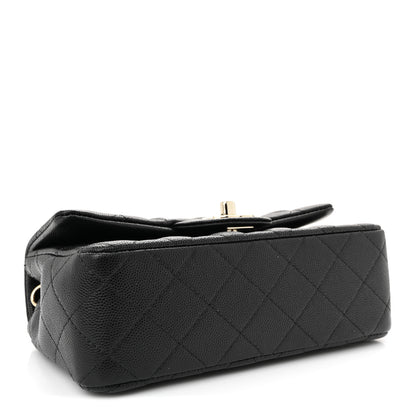 Chanel Caviar Quilted Mini Rectangular Flap Black 4 of 11