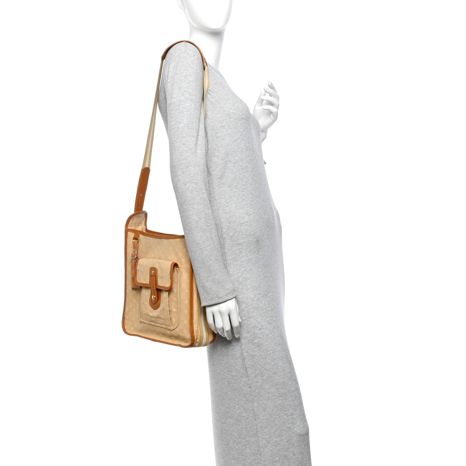 Louis Vuitton Mini Monogram Besace Mary Kate Beige 2 of 10